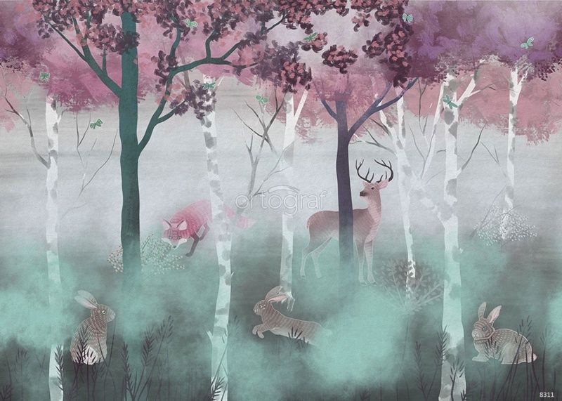 Фреска Лес Art.8311