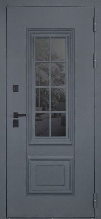 Стальная дверь Арктика с окном АСД