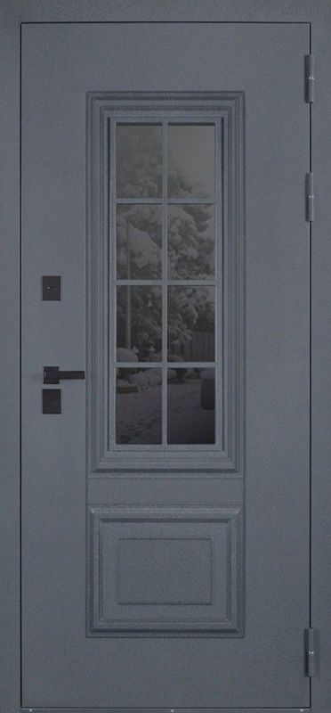 Стальная дверь Арктика с окном АСД