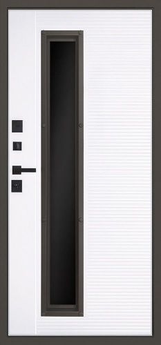 Стальная дверь «Barone» с окном АСД
