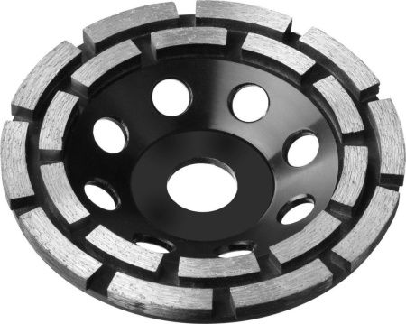 Круг алмазный, СЕГМЕНТНЫЙ, чашечный, шлифовальный, 125 мм Круг алмазный, СЕГМЕНТНЫЙ, чашечный, шлифовальный, 125 мм