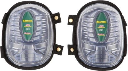 Наколенники KRAFTOOL "EXPERT" с гелевым наполнителем и эргономичной пластиковой накладкой Наколенники KRAFTOOL "EXPERT" с гелевым наполнителем и эргономичной пластиковой накладкой