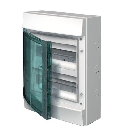 Шкаф настенный прозрачная дверь 24 модуля