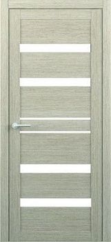 Дверь Т-12 ширина 60 см Эко Текс Стекло белое