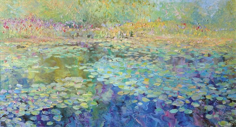 Заросший пруд Art.8083