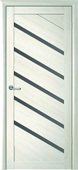 Дверь Сингапур-5 ширина 90 см Эко-шпон Стекло