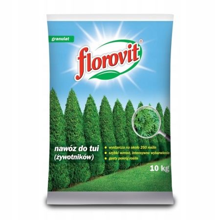 Florovit гранулированный для  туи 10 кг