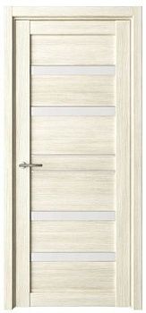 Дверь Дрезден ширина 70 см Эко-шпон Стекло белое