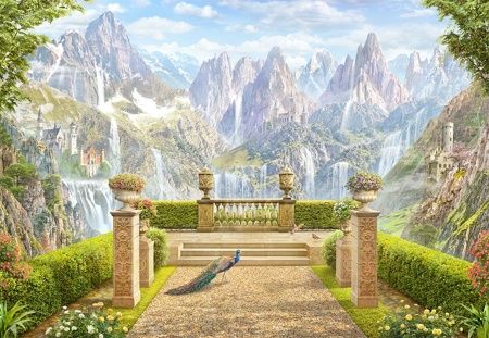 Фреска Современный Графический Дизайн 44302