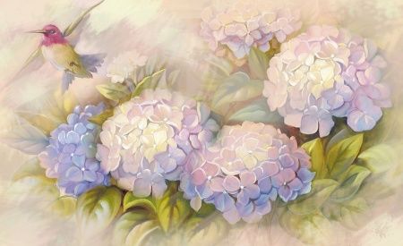 Фреска Цветы, цветочная коллекция арт. f_389