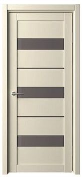 Дверь Прага ширина 80 см Винил Стекло мателюкс бронза