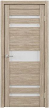 Дверь Т-10 ширина 90 см Эко Текс Стекло белое