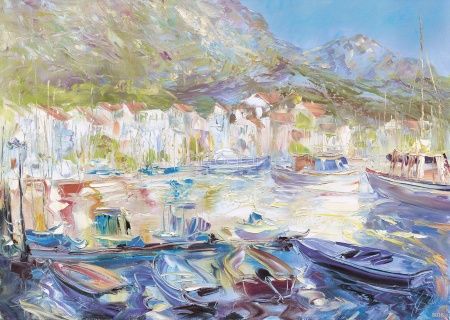 Фреска Лодки Art.8016