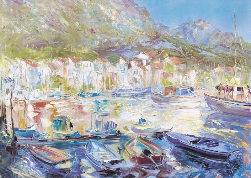 Фреска Лодки Art.8016