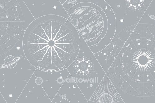 Фреска Звёздное сияние-2