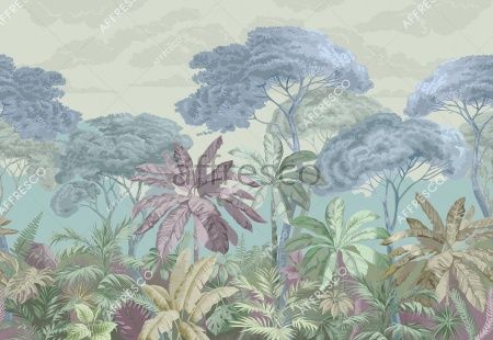 Фреска Тропические джунгли, арт. ID139457