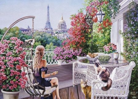 Фреска Париж Art.8285