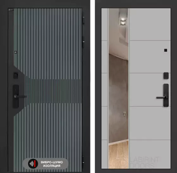 Входная дверь Смартлаб с Зеркалом 19