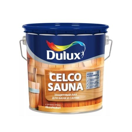 Лак Dulux Celco Sauna, 2,5 л