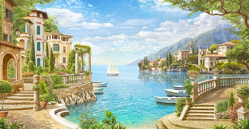 Фреска Современный Графический Дизайн 44315