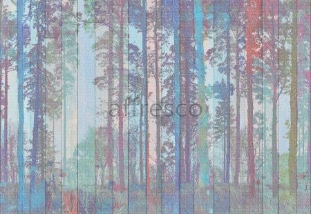 Лес на доске, арт. ID136293