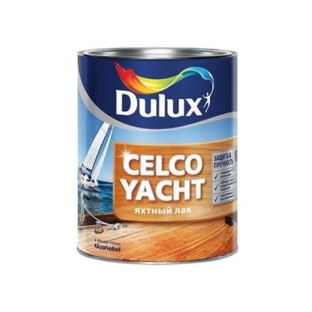 Полуматовый лак Dulux Celco Yacht 20, 1 л