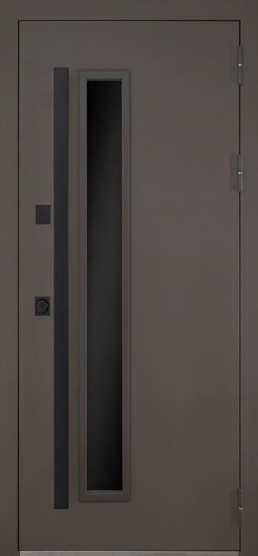 Стальная дверь «Barone» с окном (терморазрыв 3к)