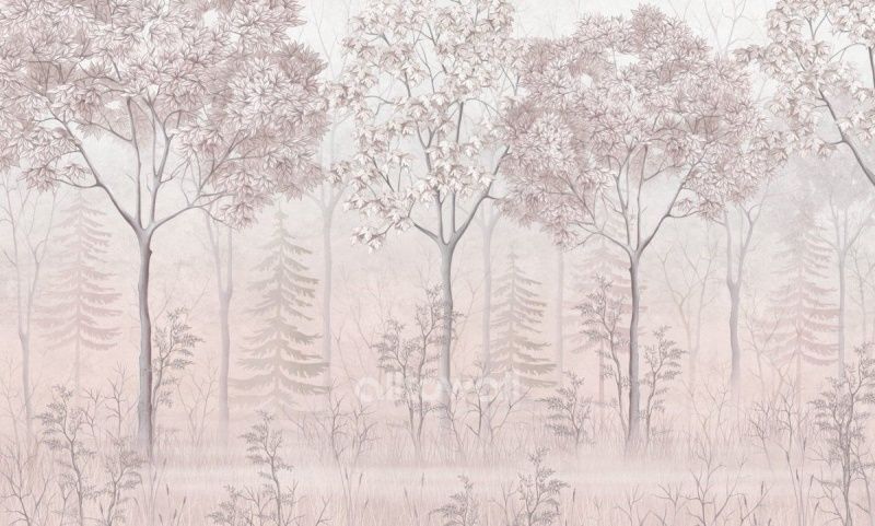 Пудровый лес