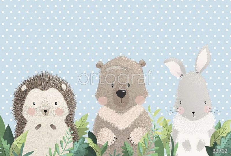 Фреска Лесная компания Art.33702