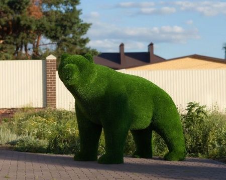 Топиарная фигура "Медведь" 100 см.