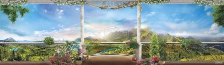 Терраса в горах Art.33466