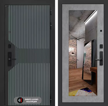 Входная дверь Смартлаб с Зеркалом 18