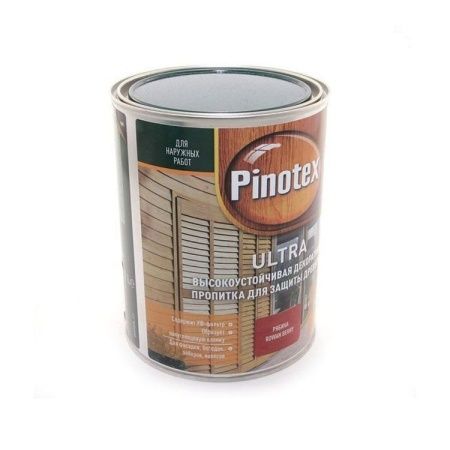 Пропитка Pinotex Ultra (Рябина), 1 л