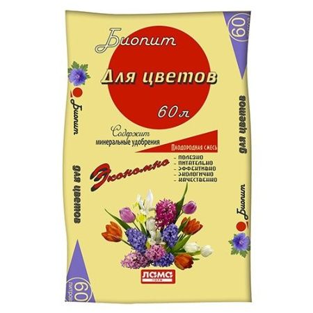 Грунт Биопит "Для цветов" 60 л