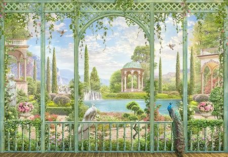 Фреска Современный Графический Дизайн 44407