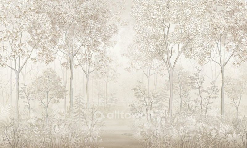 Бежевый лес