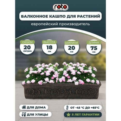 Балконный ящик PLANIKA XL