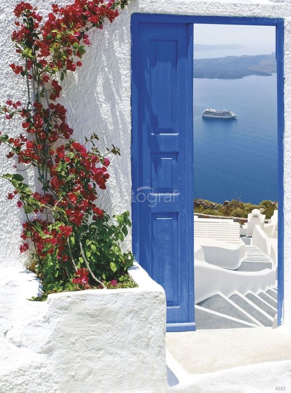 Санторини - вид на остров Тирасия Art.4161