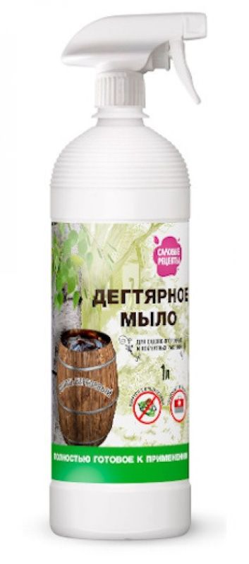 Дегтярное мыло с распылителем, 1 л
