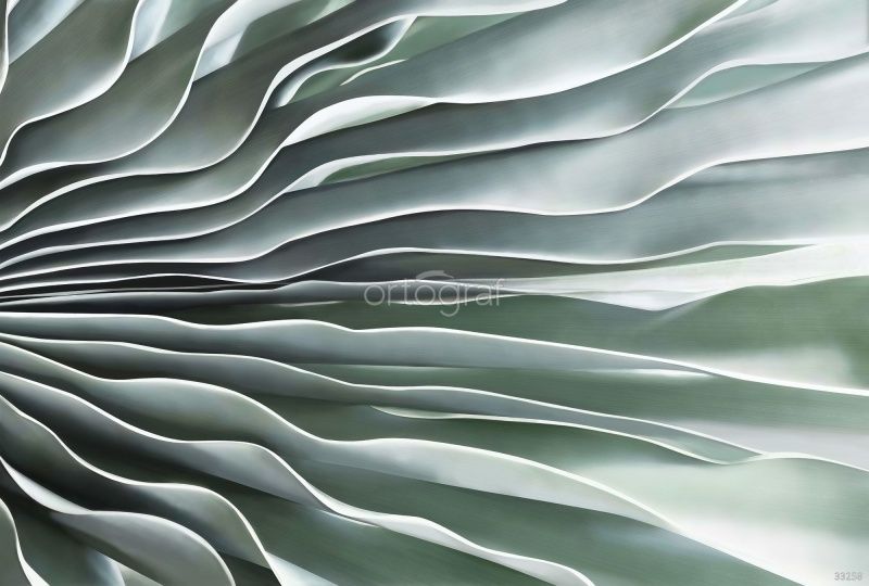 Фреска Макро тропики Art.33258