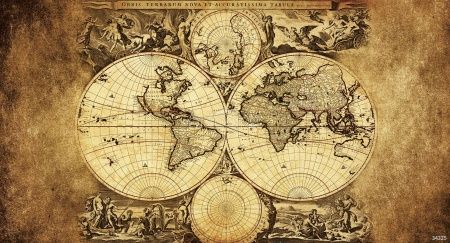 Старинная карта Art.34225