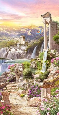 Фреска Современный Графический Дизайн 44272