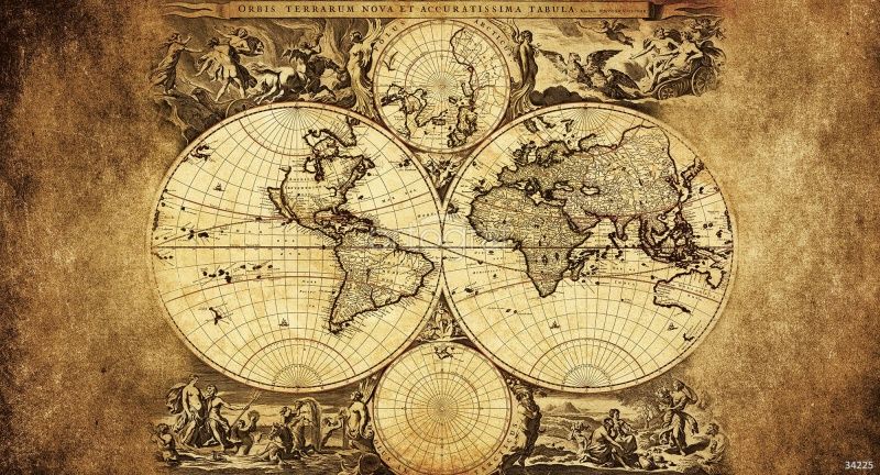 Старинная карта Art.34225