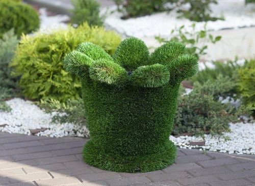 Ваза кашпо Лилия