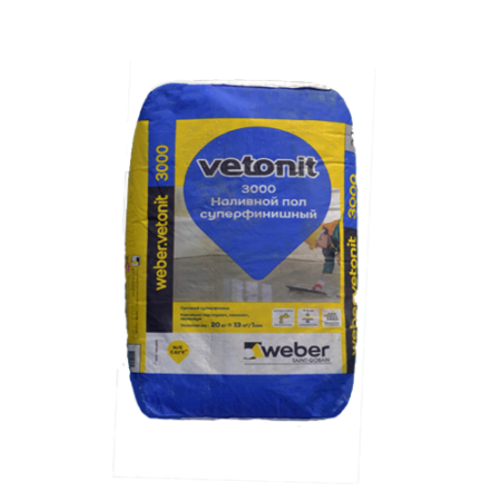 Наливной пол Weber-Vetonit 3000, 20кг