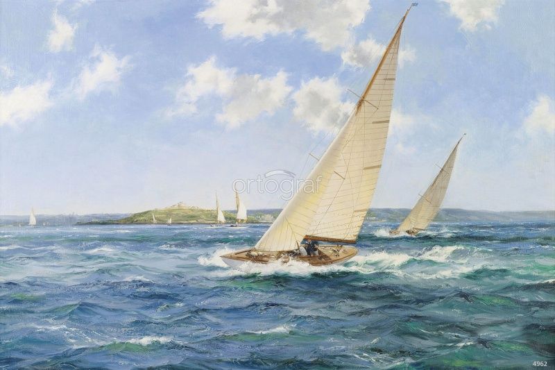 Монтегю Доусон  "Морской пейзаж" Art.4962