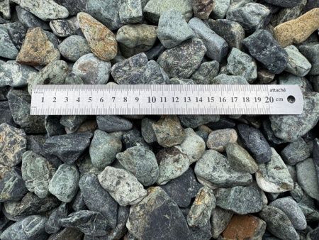 Змеевик галтованный (серпентинит) 20-40