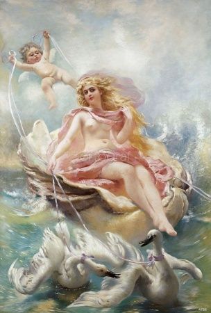 К.Е. Маковский "Богиня вод" Art.4786