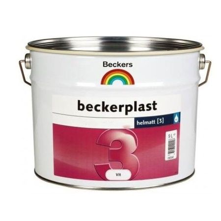 Краска для стен и потолков Beckers Beckerplast 3, 10 л