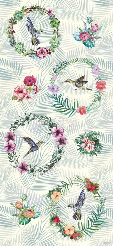 Южные птицы и растения Art.30230